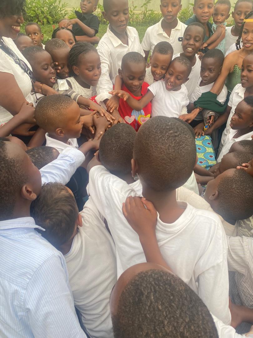 Kids having fun